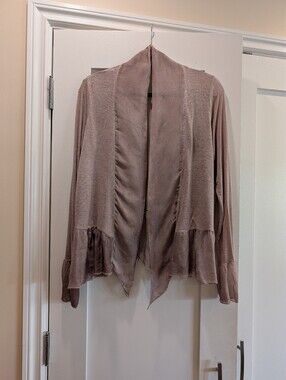 Pistache Unstructured Cardigan, L/XL